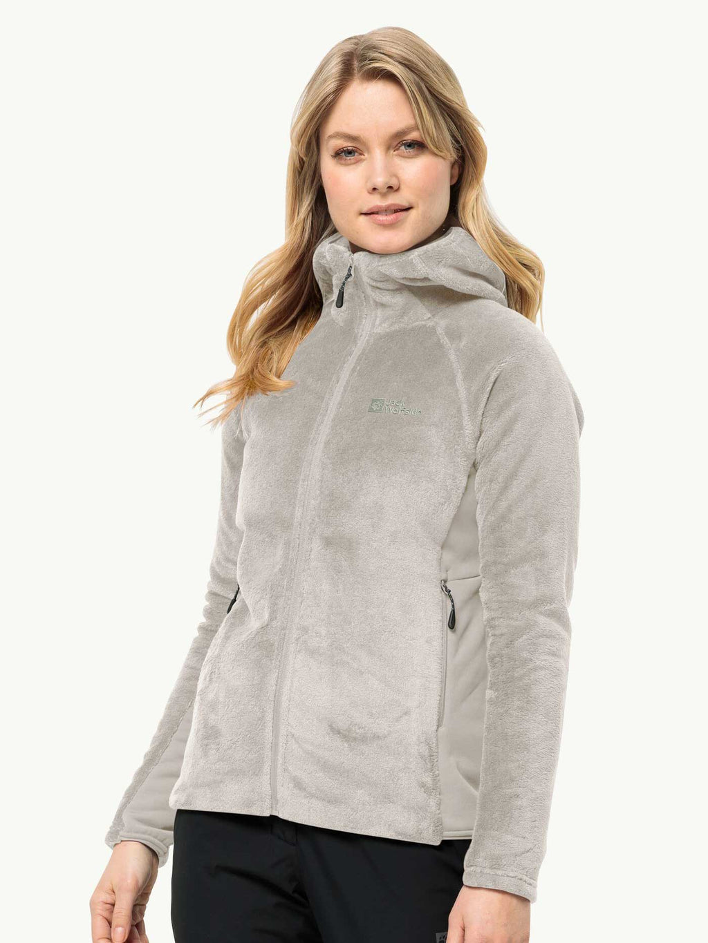 JACK WOLFSKIN Полар ROTWAND HOODED FZ W