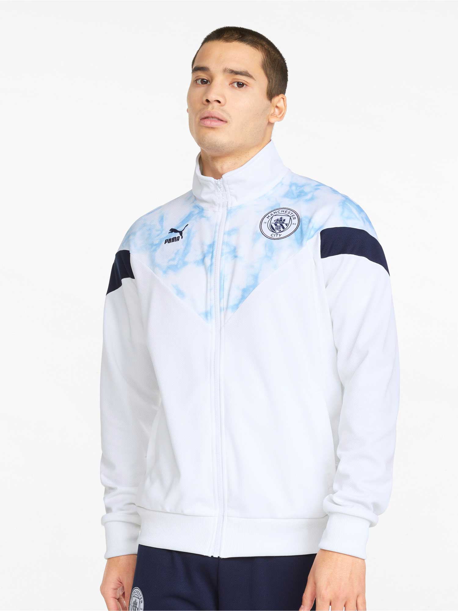 PUMA Спортно горнище MCFC Iconic MCS Mesh Track