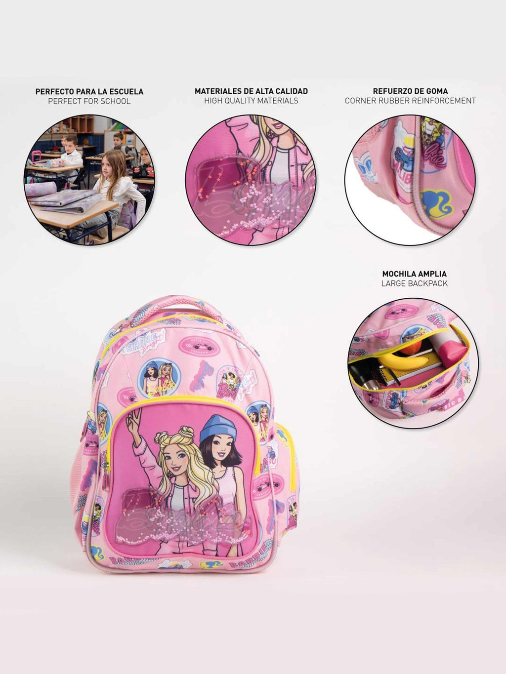 CERDA Ученическа раница BARBIE