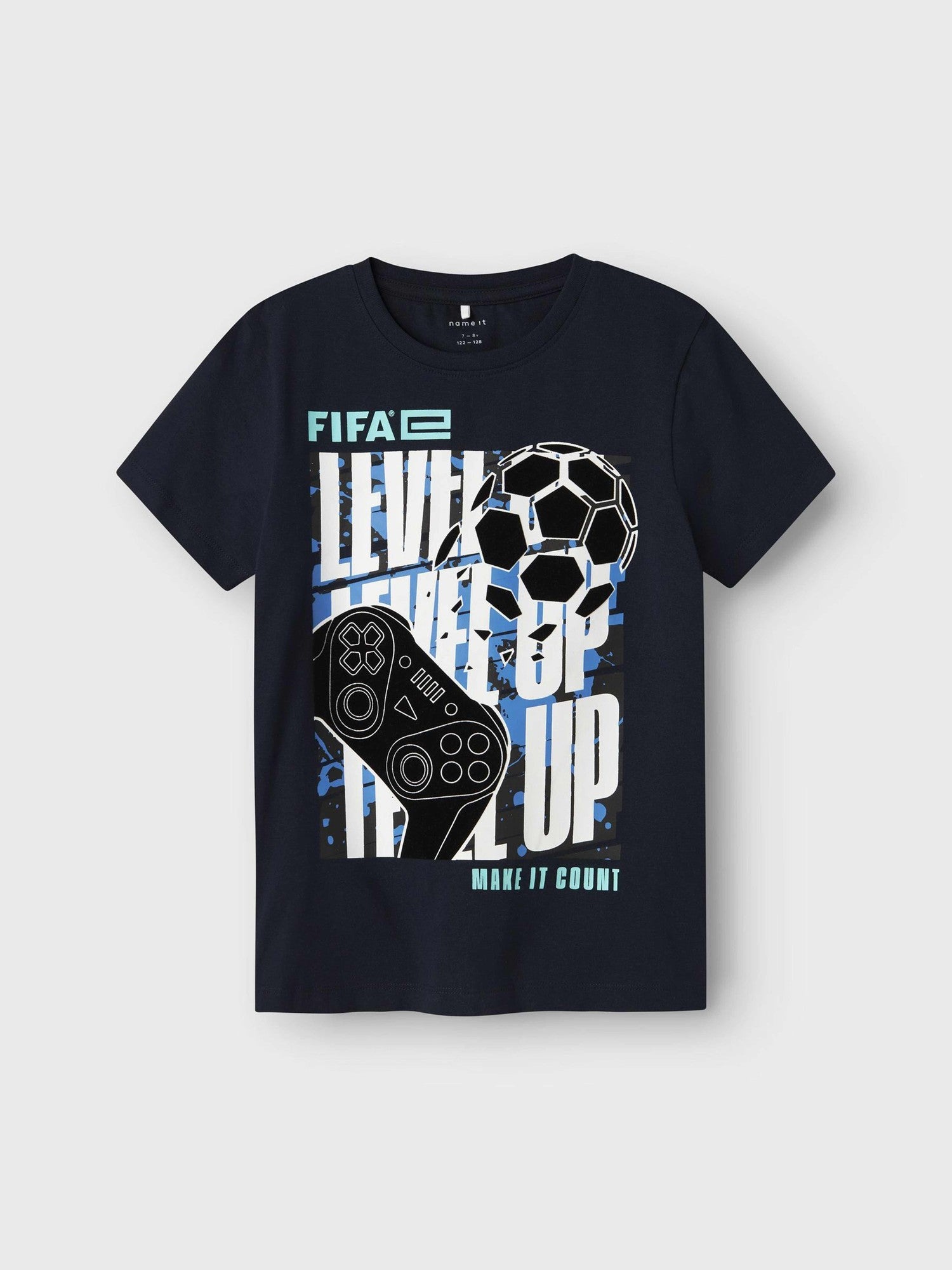 NAME IT Тениска NKMADIAN FIFAE SS TOP BOX VDE