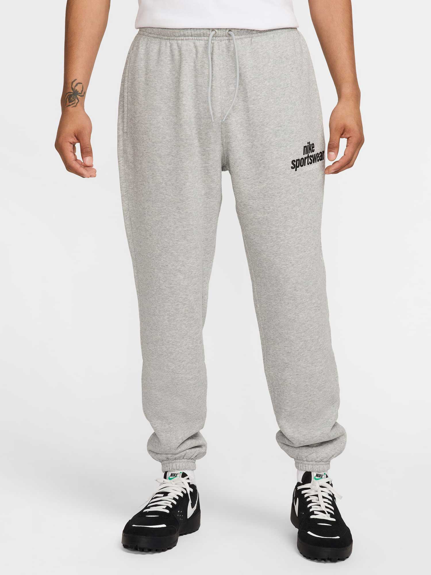 NIKE Спортно долнище M NK CLUB BB CF PANT NSW GFX