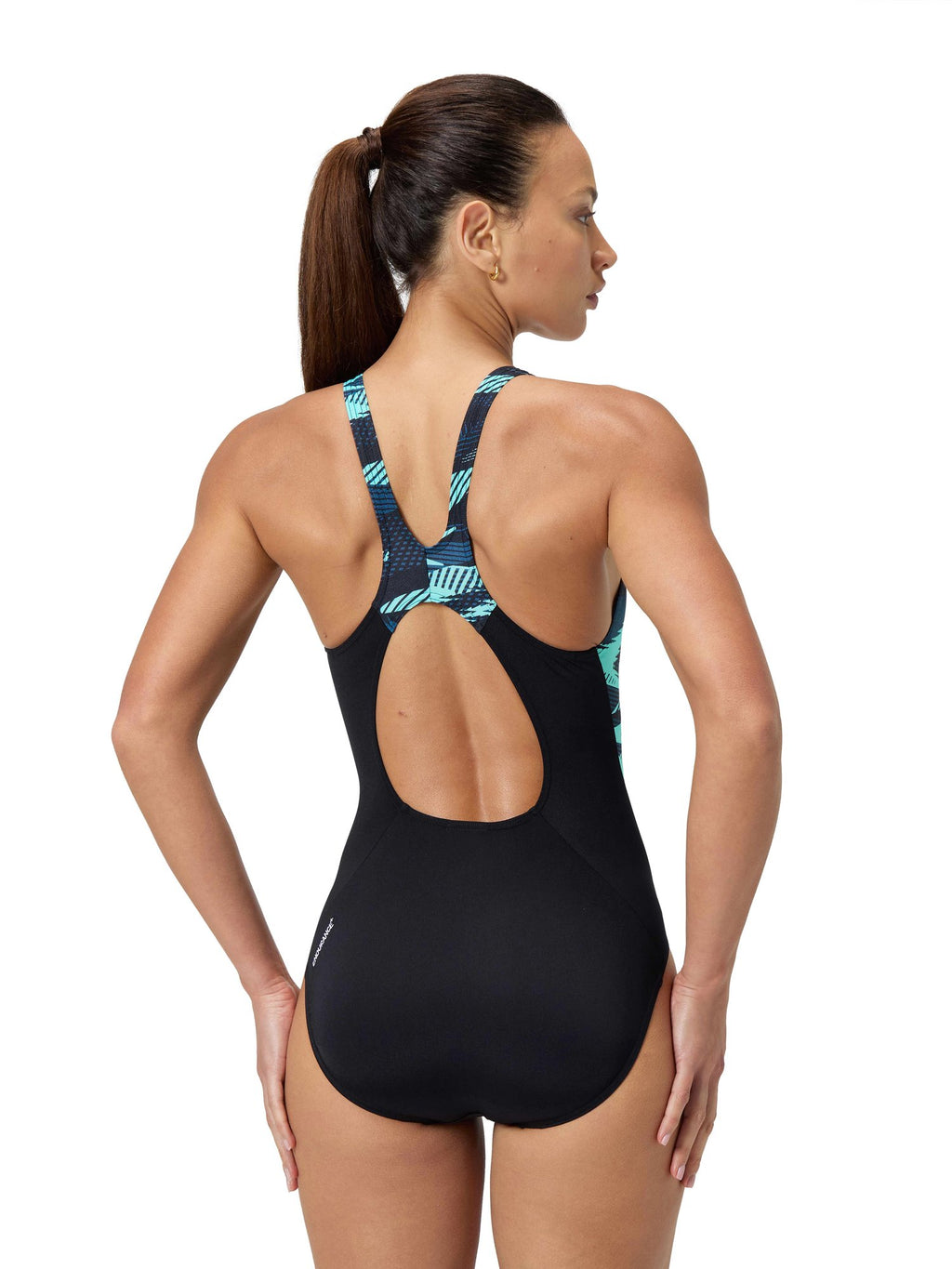 SPEEDO Цял бански WOMENS HYPERBOOM SPLICE MUSCLEBACK