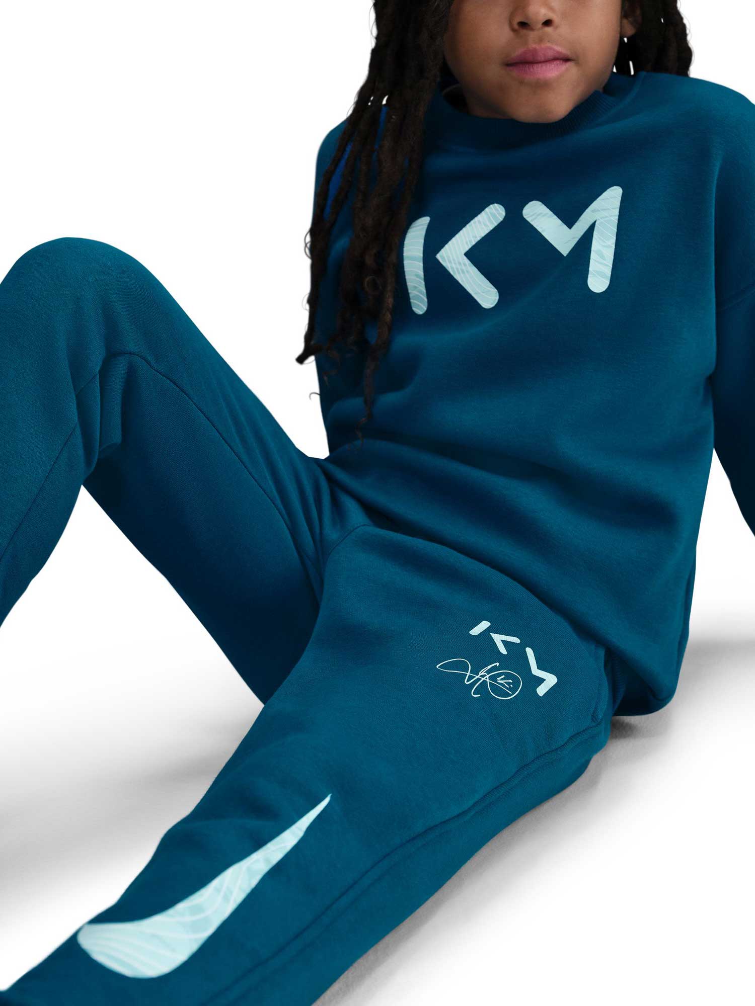 NIKE Спортно долнище Kylian Mbappe K NK CLUB FLC JGGR -PD