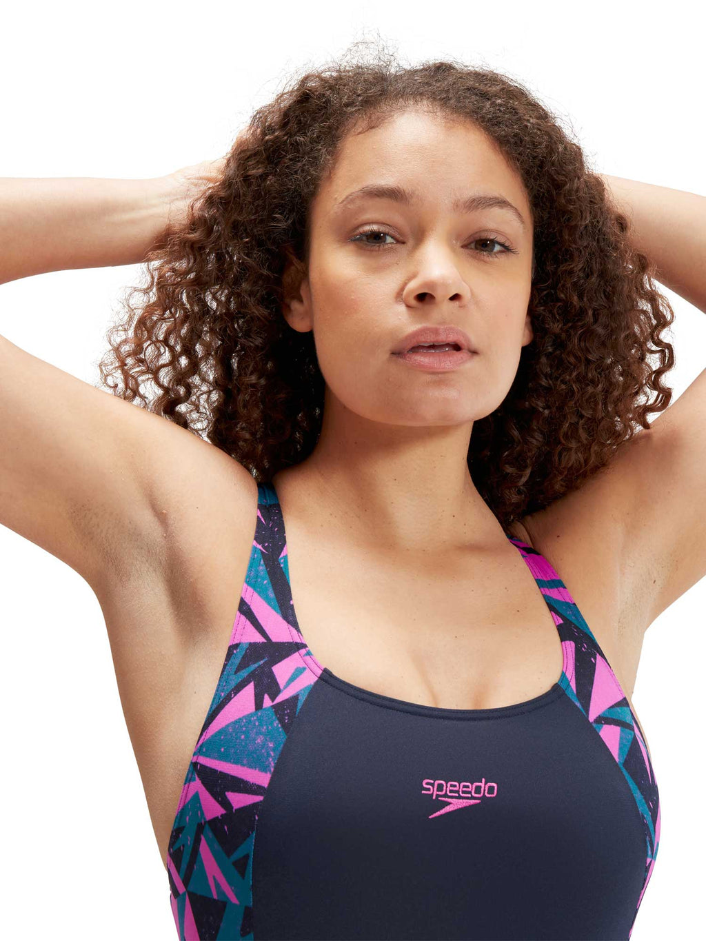 SPEEDO Цял бански WOMENS HYPERBOOM SPLICE MUSCLEBACK
