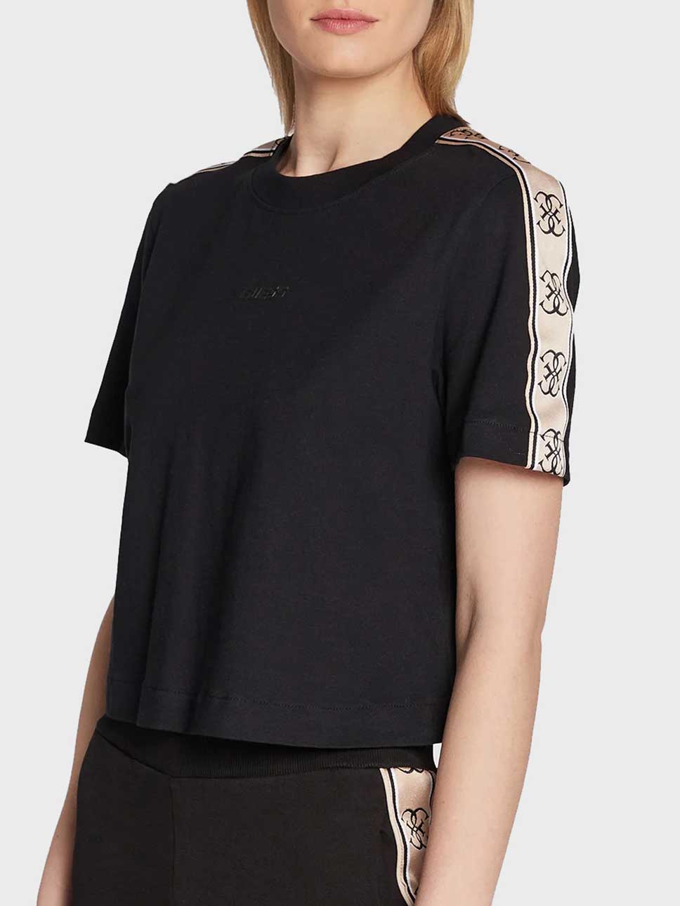 GUESS Тениска BRITNEY CROP TEE