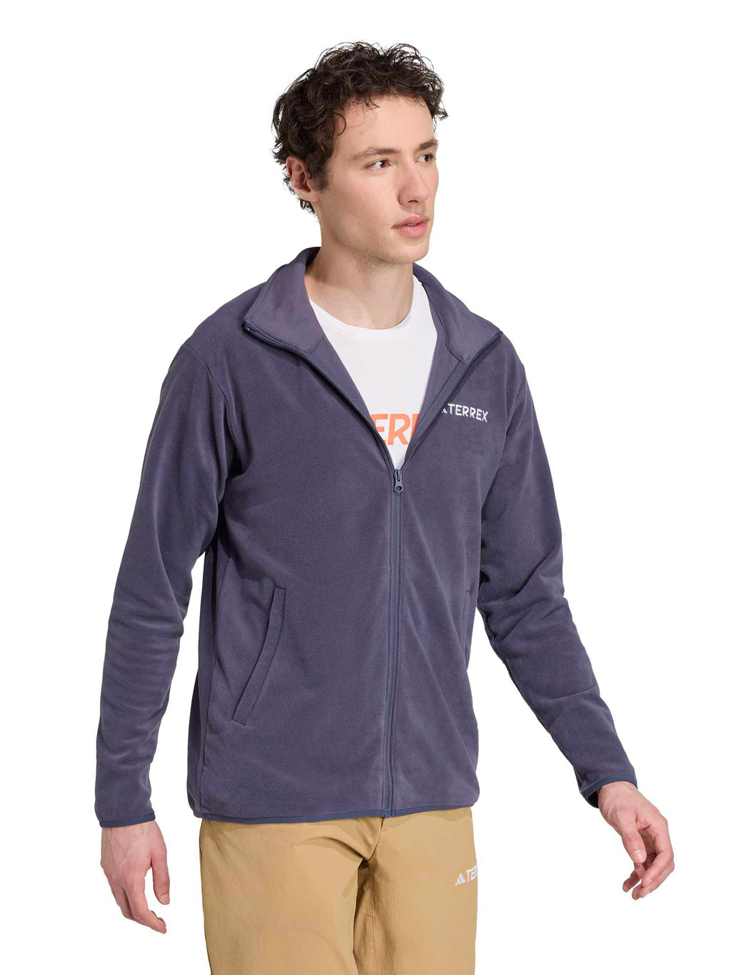ADIDAS PERFORMANCE Полар Multi Essentials Full-Zip Fleece Jacket