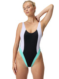 SPEEDO Цял бански COLORBLOCK CONVERTIBLE