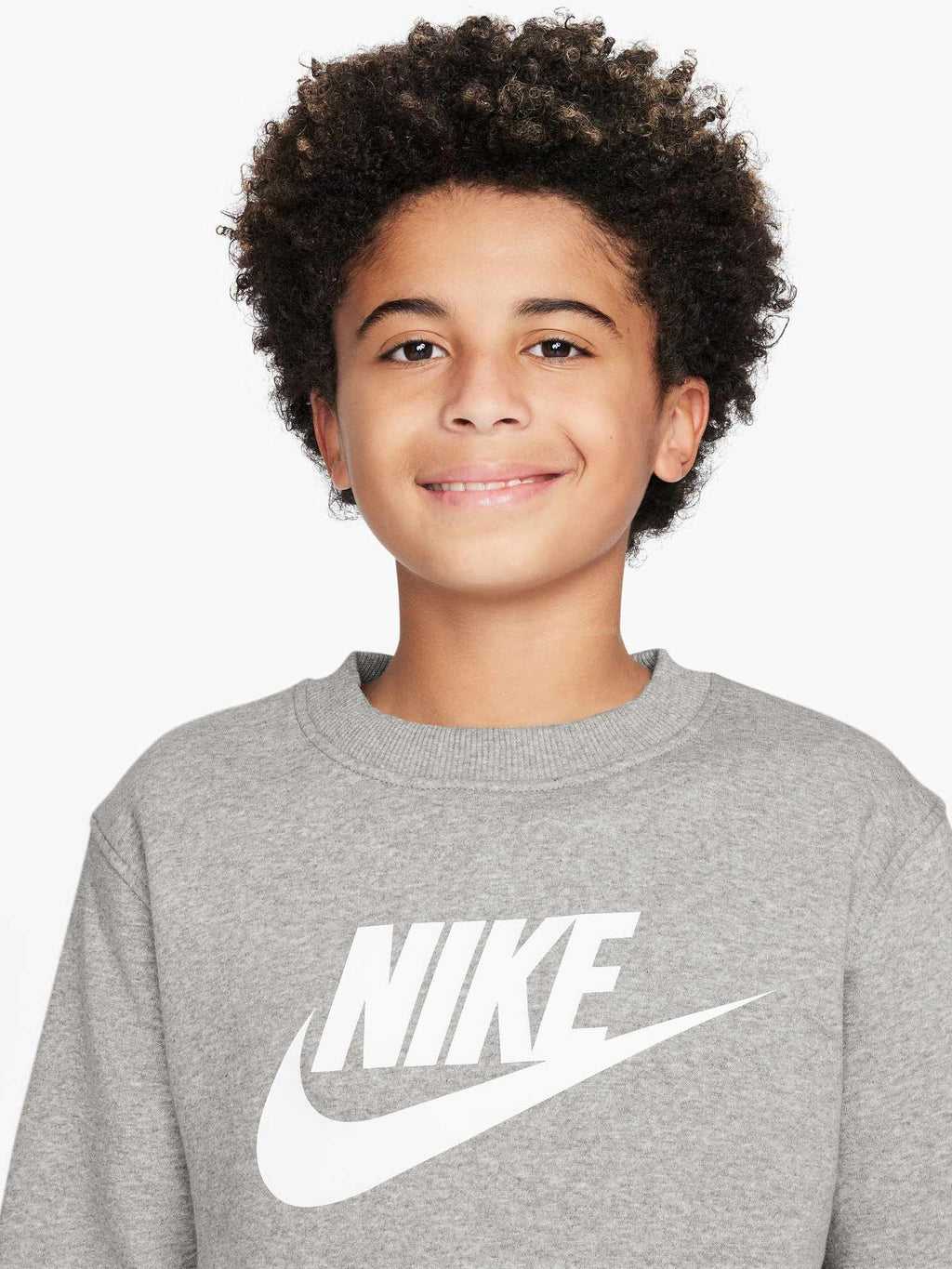 NIKE Блуза K NSW CLUB FLC CREW LS HBR