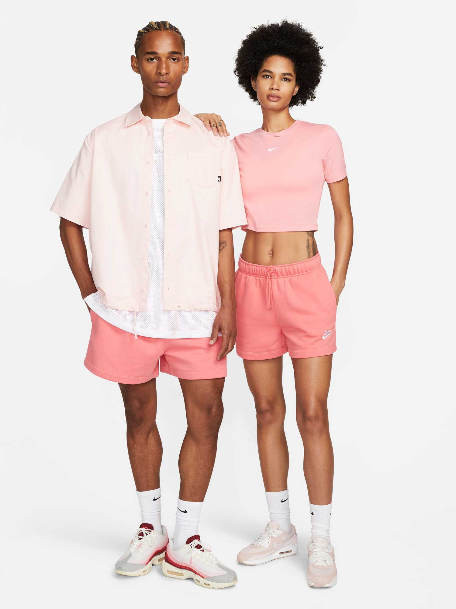 NIKE Къси панталони W NSW CLUB FLC MR