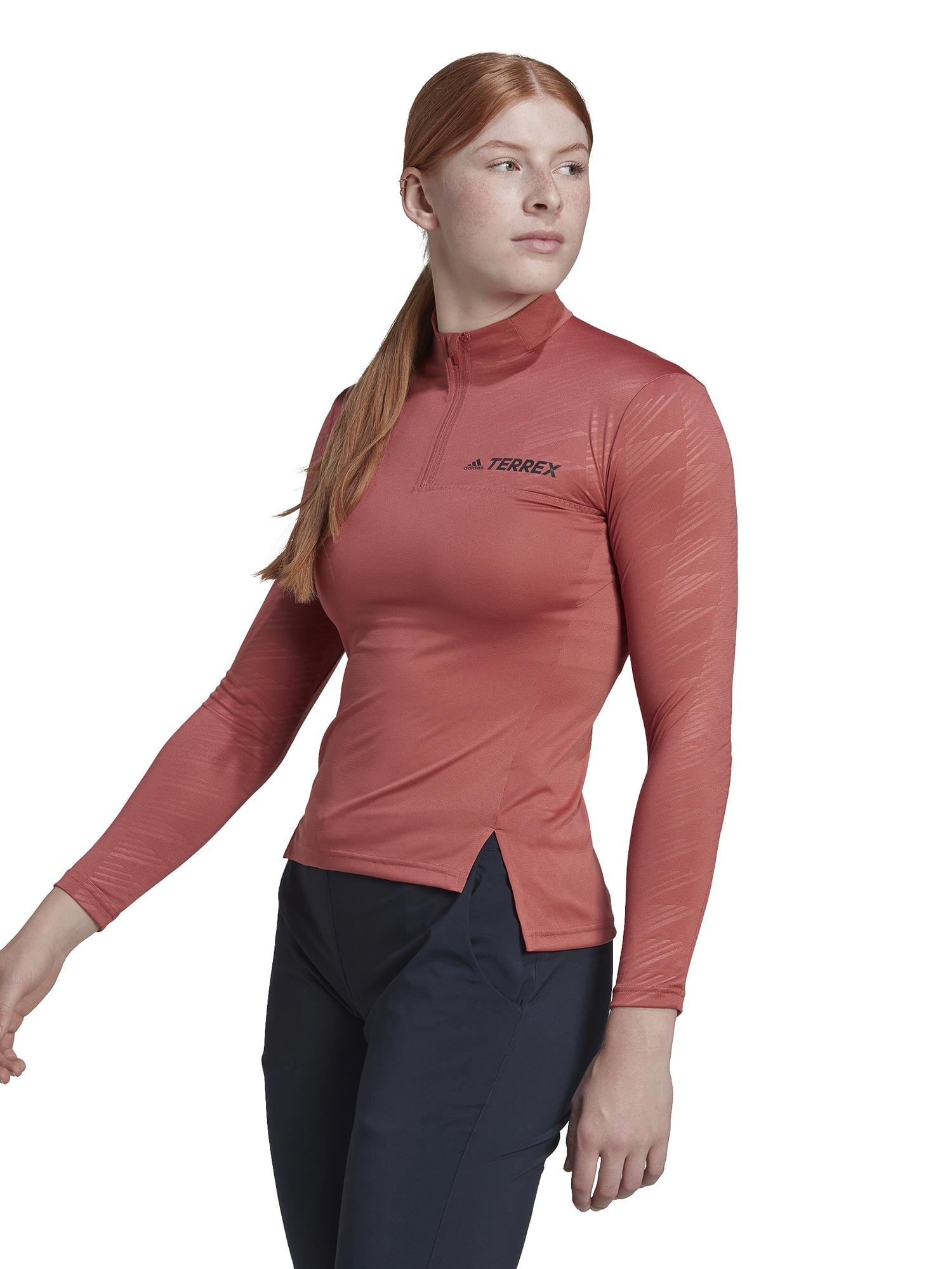 ADIDAS PERFORMANCE Блуза Terrex Multi Half-Zip Long-Sleeve Top
