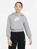 NIKE Суитшърт G NSW CLUB FLC CRP HDY HBR