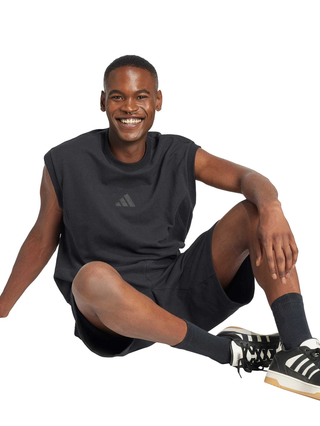 ADIDAS SPORTSWEAR Тениска Elevated All SZN Cloud Jersey Sleeveless
