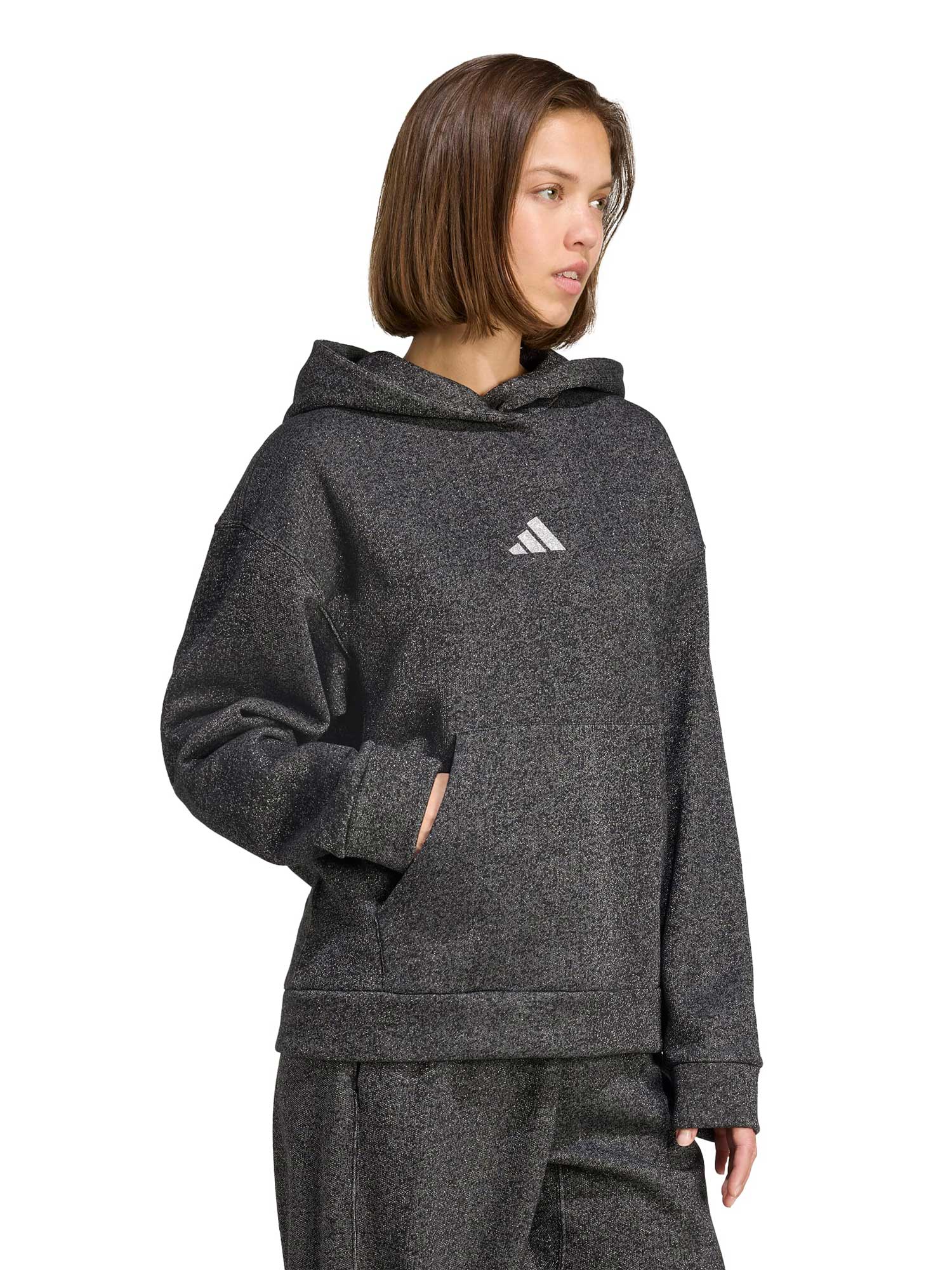 ADIDAS SPORTSWEAR Суитшърт ALL SZN Holiday Glitter Fleece Loose