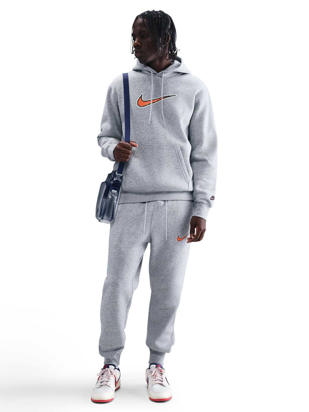 NIKE Суитшърт M NK CLUB BB HDY NEO VARSITY