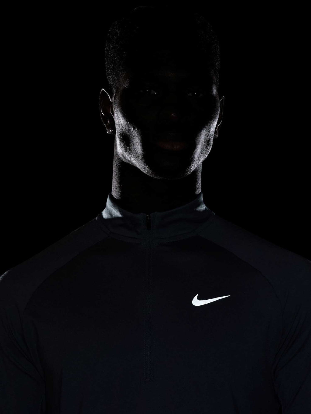 NIKE Блуза M NK DF STRIDE HZ MIDLAYER
