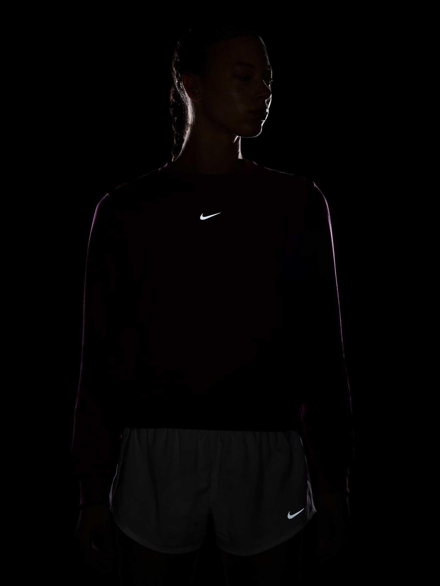NIKE Блуза W NK ONE DF CREW LBR