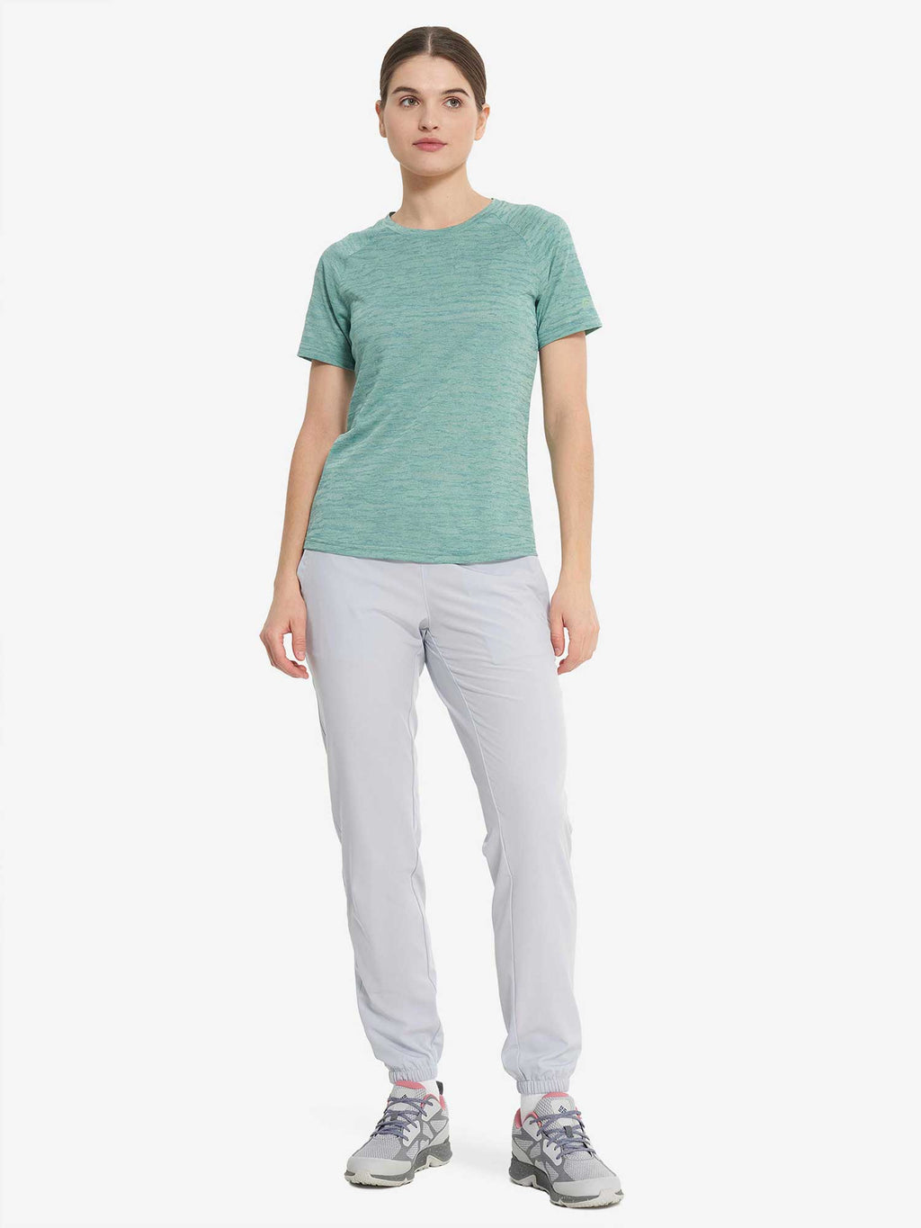 OUTVENTURE Тениска Womens Hiking Jaquard T-shirt
