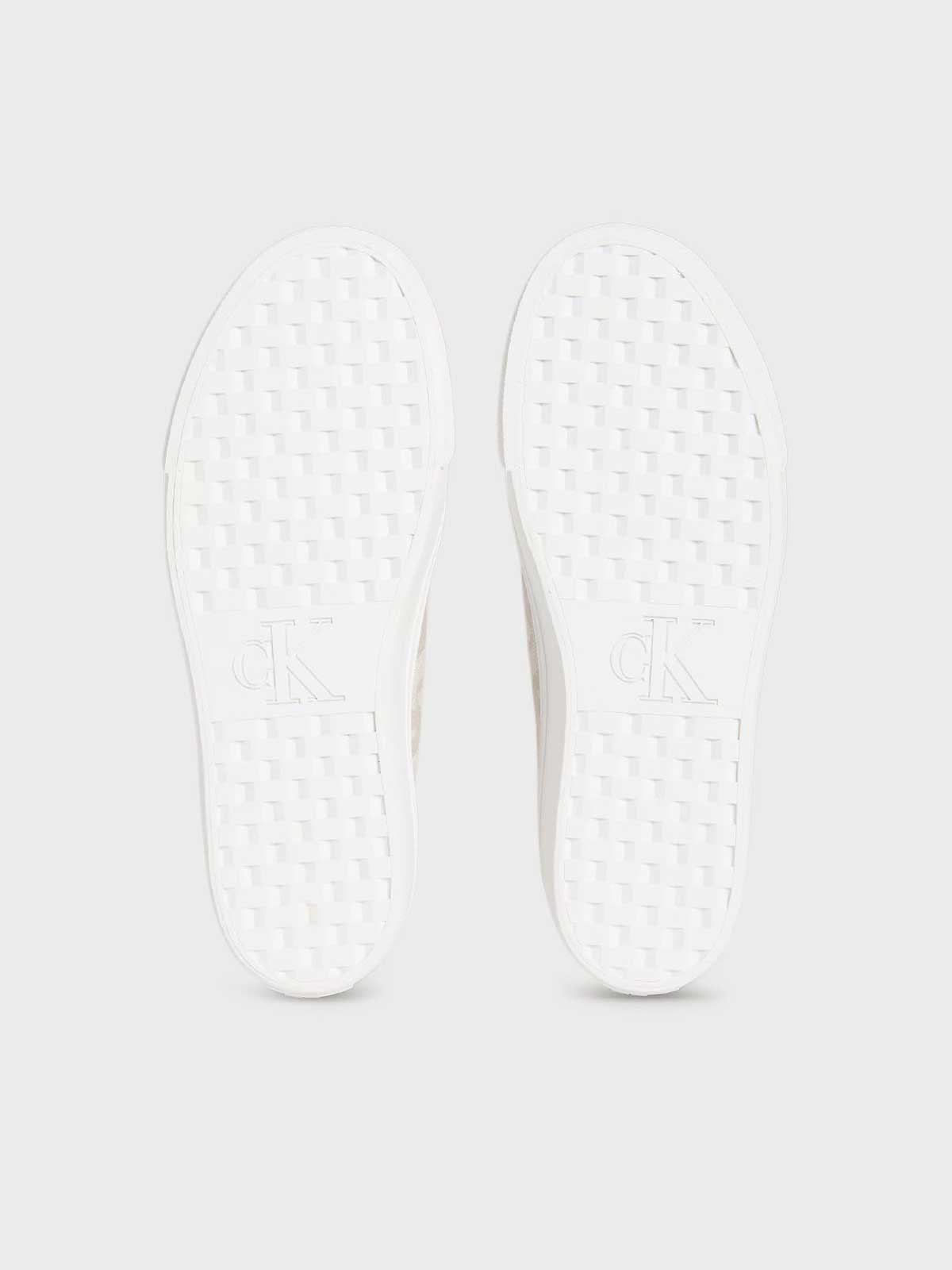 Calvin Klein Jeans Обувки VULC FLATF JACQUARD LOGO TAG