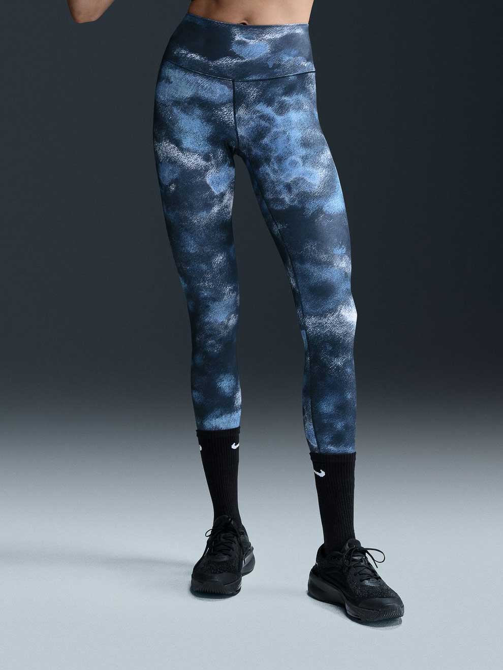NIKE Клин W NK DF ONE HR 7/8 TIGHT AOP2
