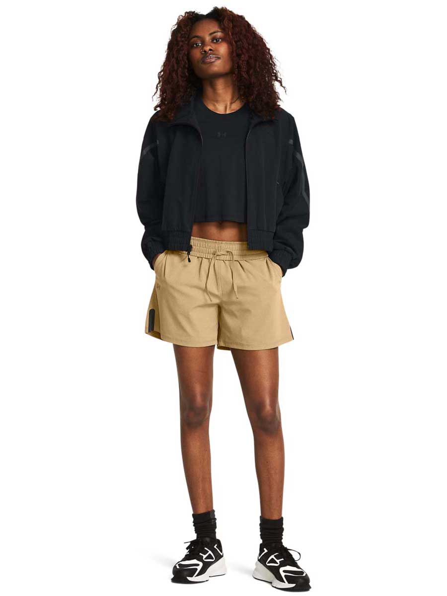 UNDER ARMOUR Спортно горнище Unstoppable Crop Jacket