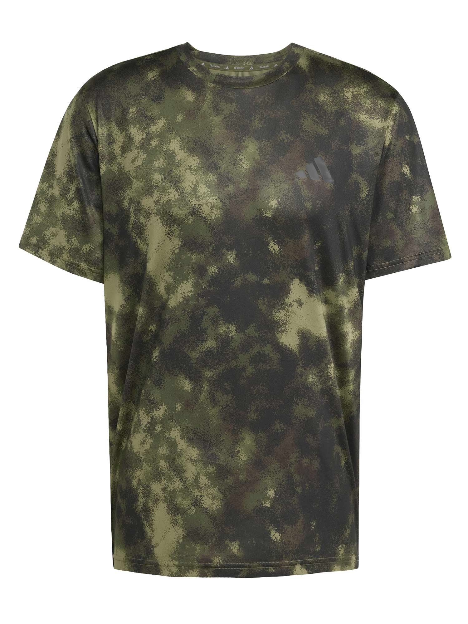 ADIDAS PERFORMANCE Тениска Train Essentials Seasonal All Over Print