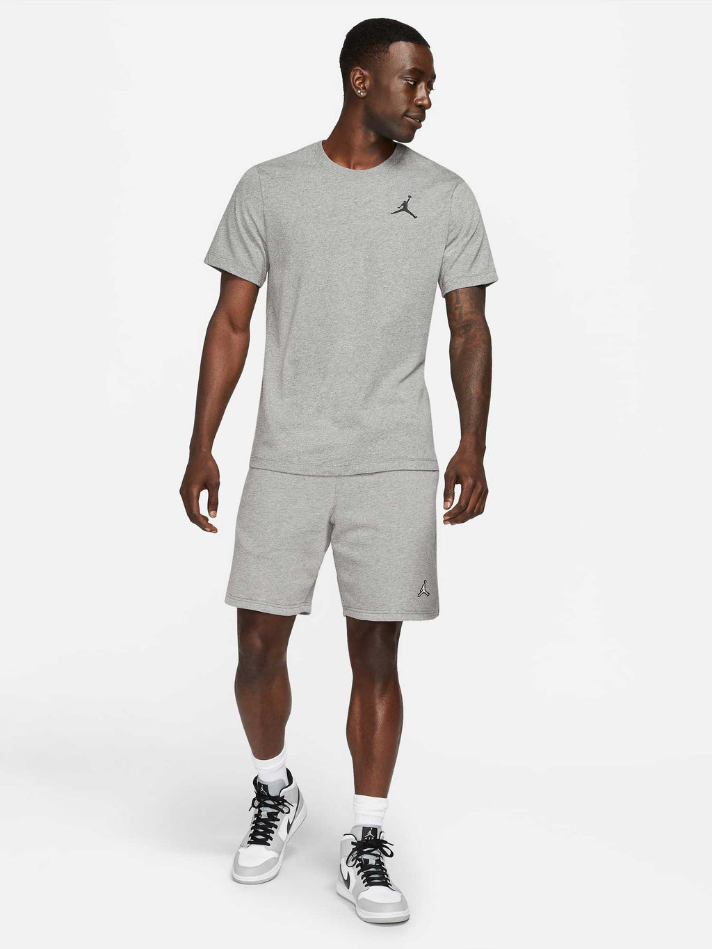 JORDAN Тениска M J JUMPMAN EMB SS CREW