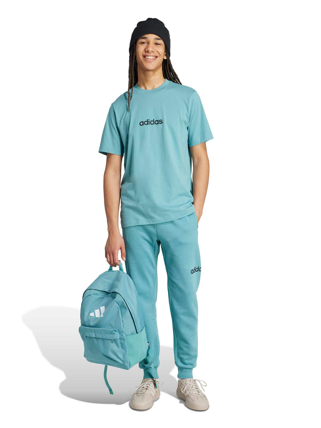 ADIDAS SPORTSWEAR Тениска Essentials Linear Single Jersey Tee