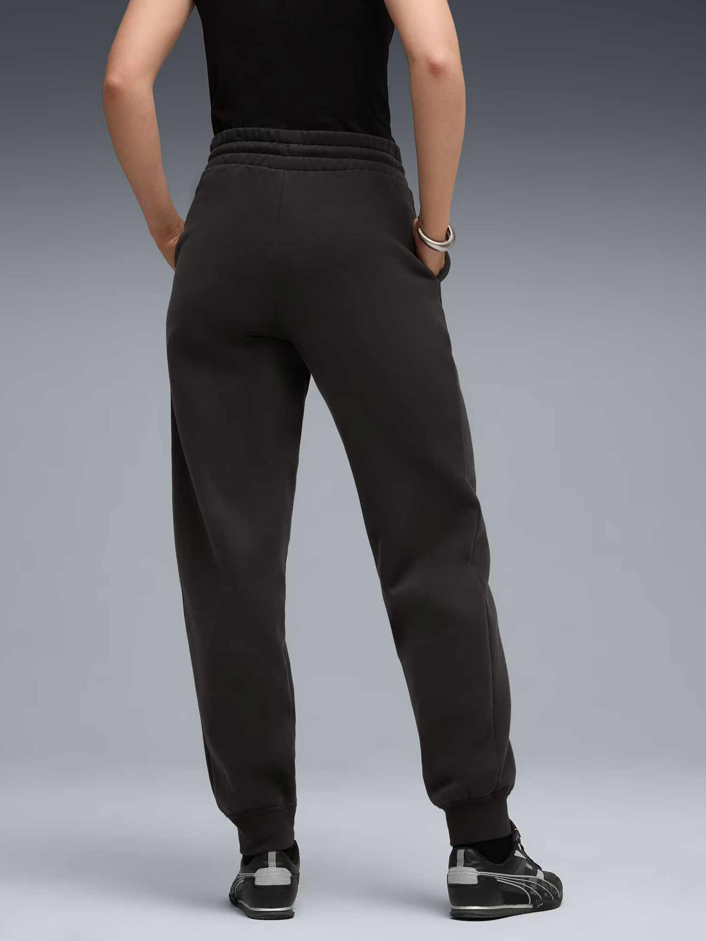 PUMA Спортно долнище HER Comfort High-Waist Sweatp FL