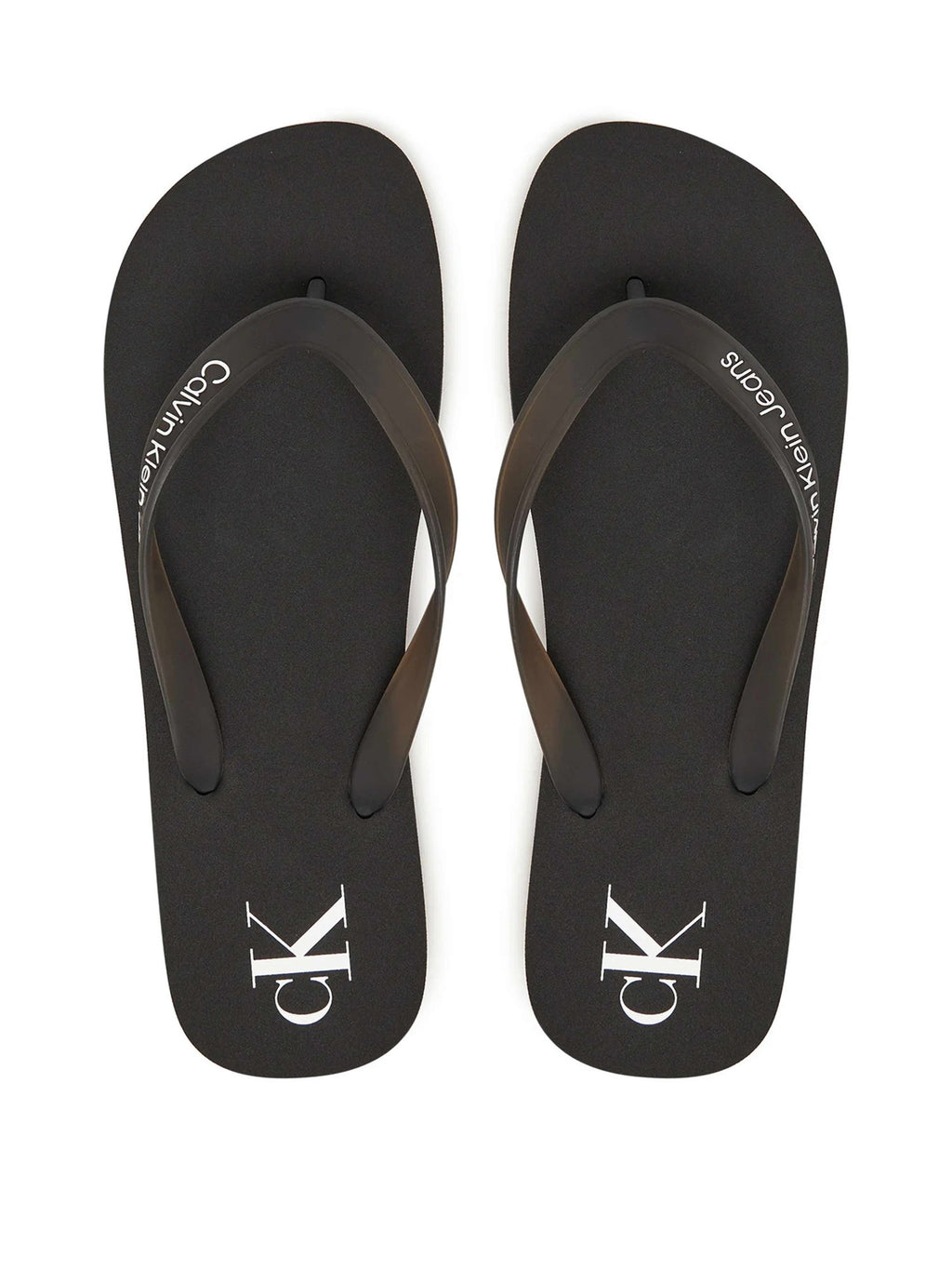 Calvin Klein Jeans Джапанки BEACH SANDAL TRANSPARENT TPU
