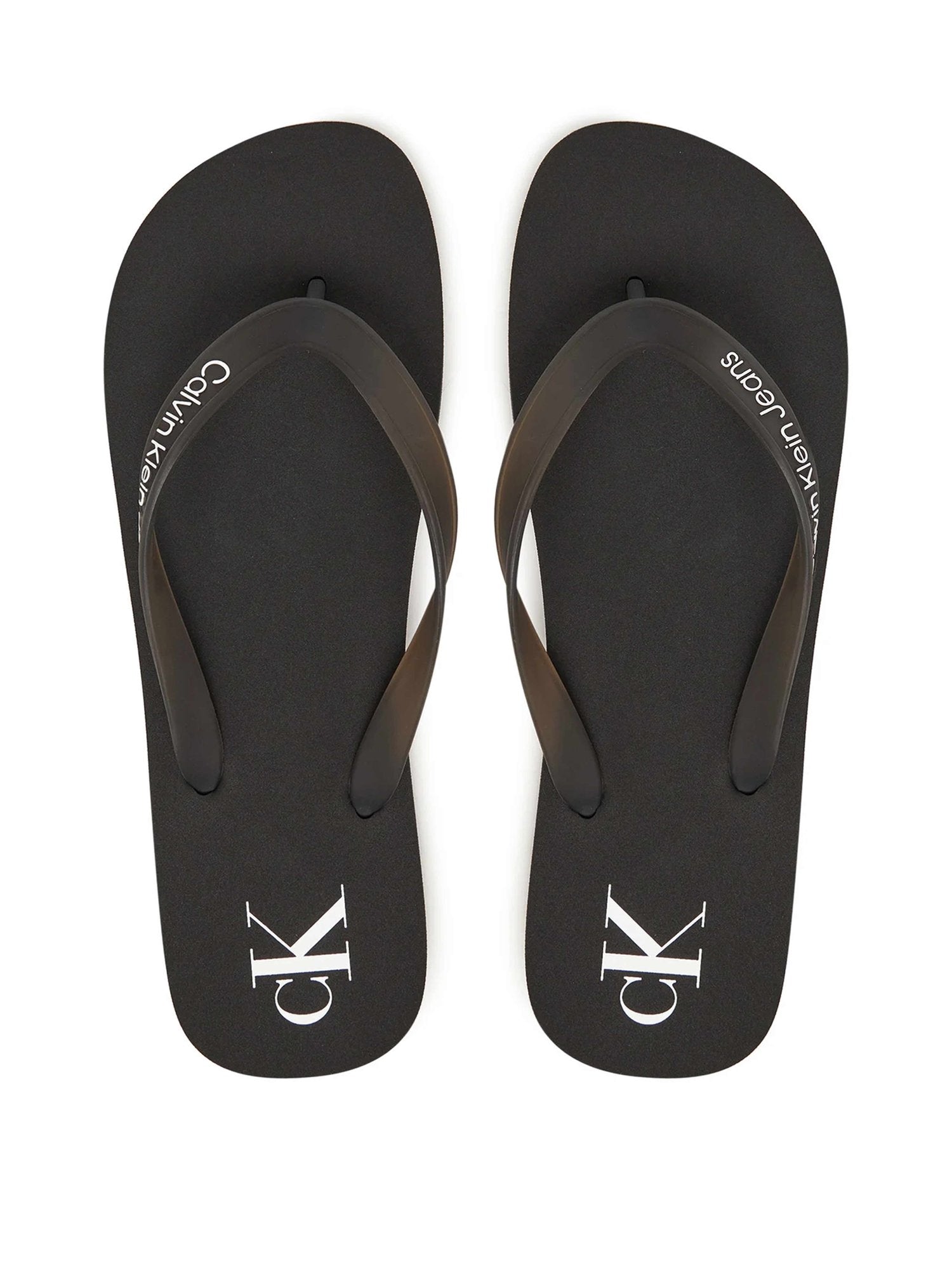 Calvin Klein Jeans Джапанки BEACH SANDAL TRANSPARENT TPU