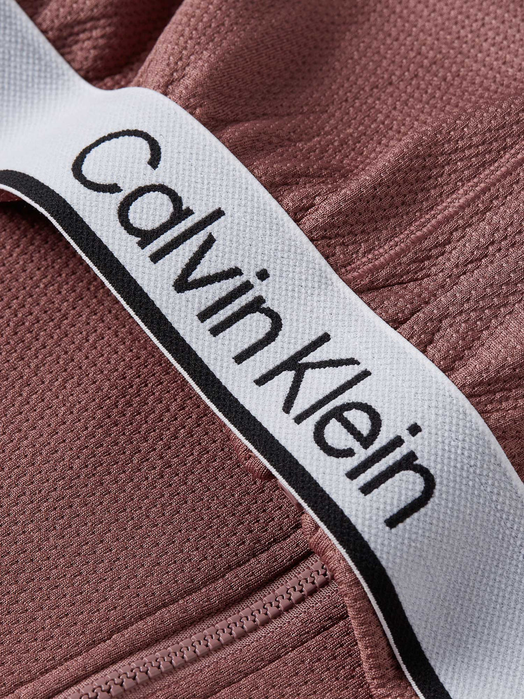 Calvin Klein Performance Суитшърт PW Full Zip Hoodie Cropped