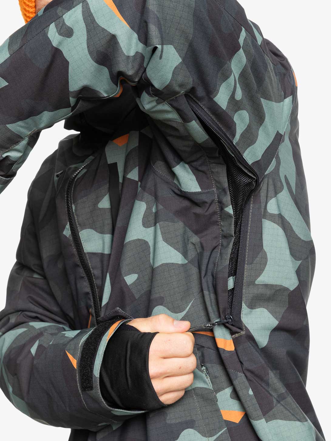 QUIKSILVER Сноуборд яке MISSION PRINTED