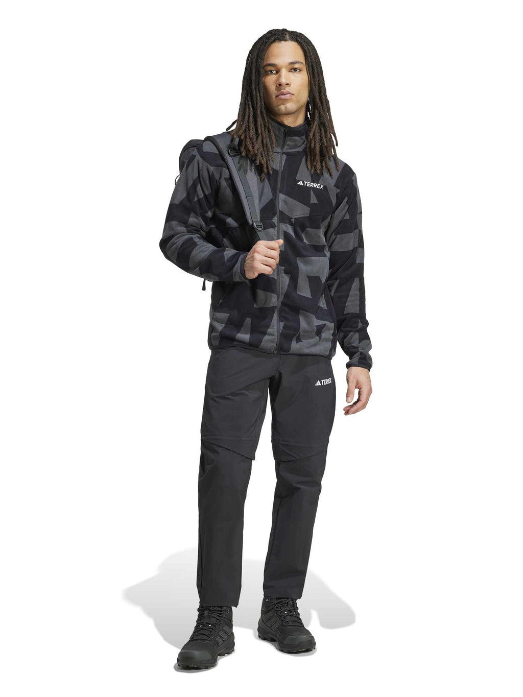 ADIDAS PERFORMANCE Полар Terrex Multi Printed Full-Zip Fleece Jacket