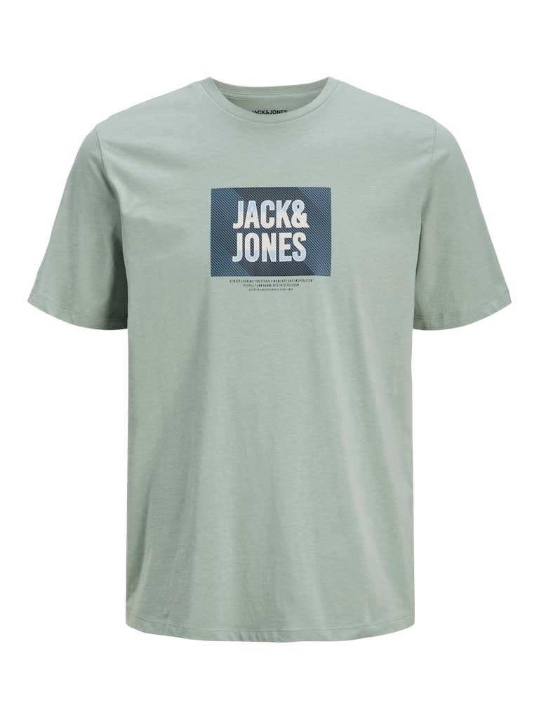 JACK & JONES Тениска JJHUDSON TEE SS CREW NECK LN