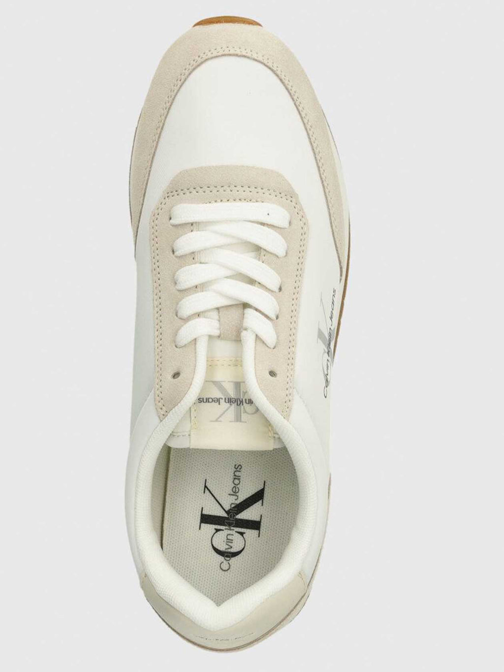 Calvin Klein Jeans Обувки RETRO RUNNER LOW LACE NY ML
