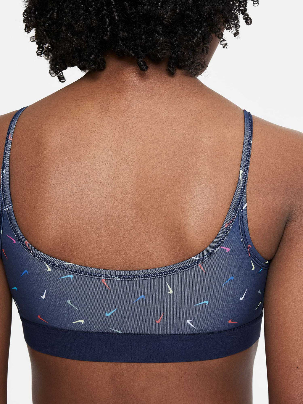 NIKE Спортен сутиен G DF TROPHY SWSH PRNT BRA