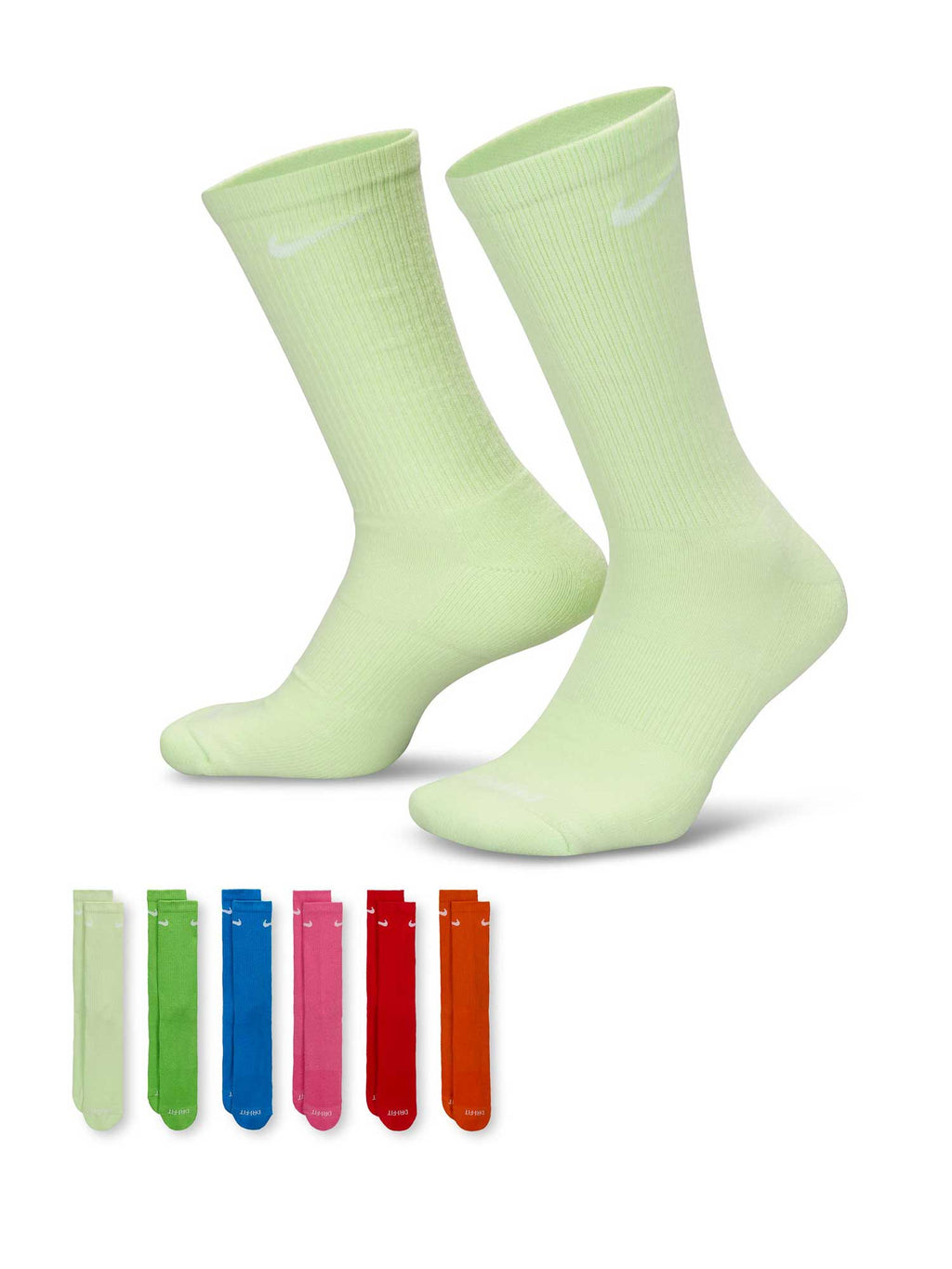 NIKE Чорапи U NK ED PLS CSH CRW 6PR - 132