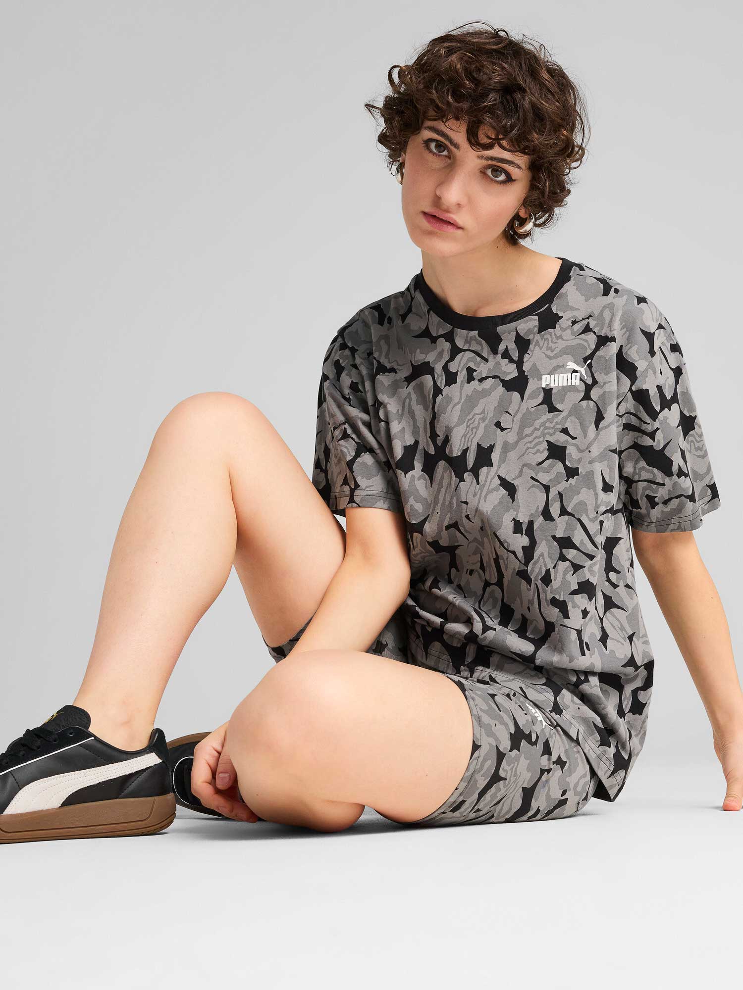 PUMA Тениска ESS NATURE 2.0 AOP Tee