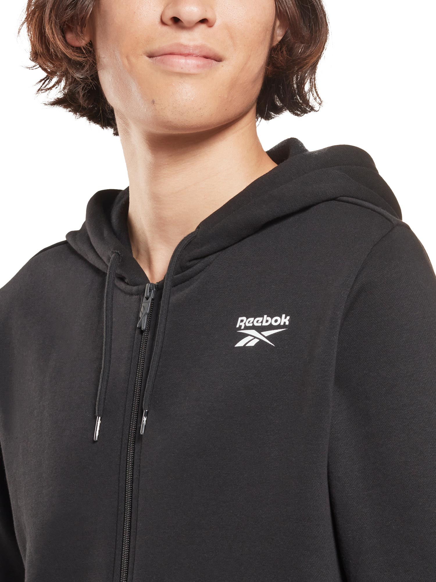 REEBOK Суитшърт Identity Fleece Full Zip