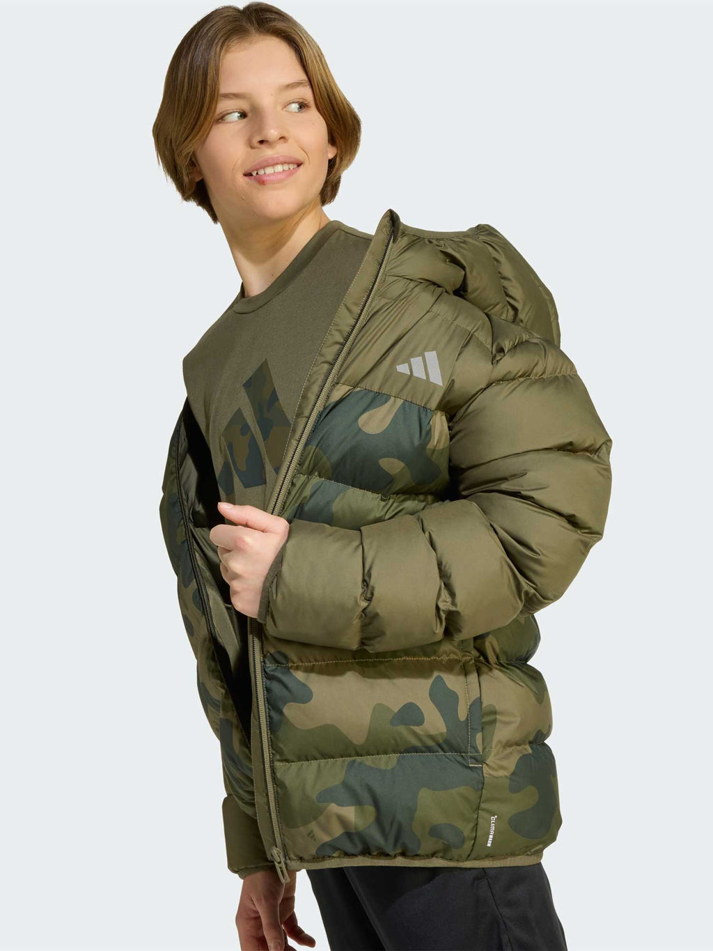 ADIDAS SPORTSWEAR Яке Synthetic Down Allover-Print Jacket Kids