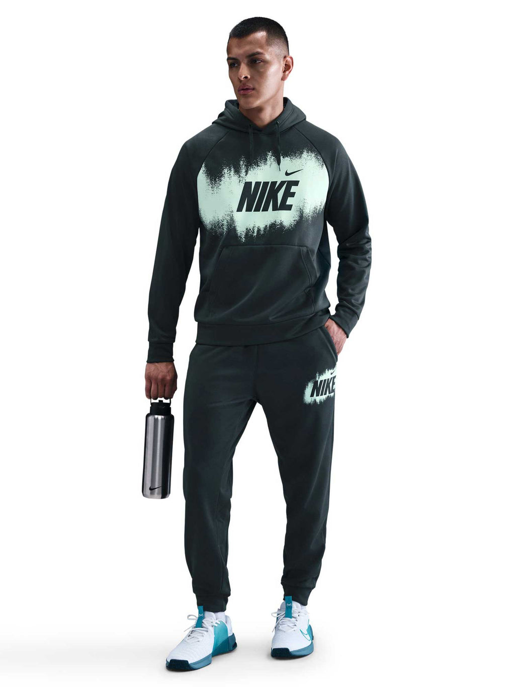 NIKE Спортно долнище M NK TF FLEECE JOGGER GFX