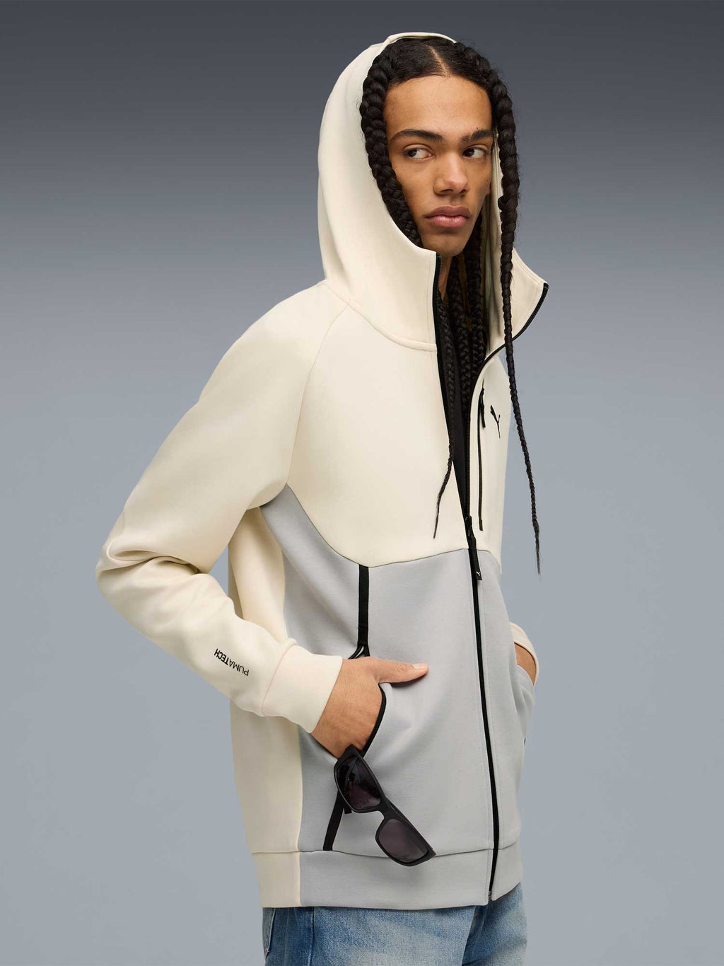 PUMA Суитшърт PUMATECH Full Zip Hoodie DK