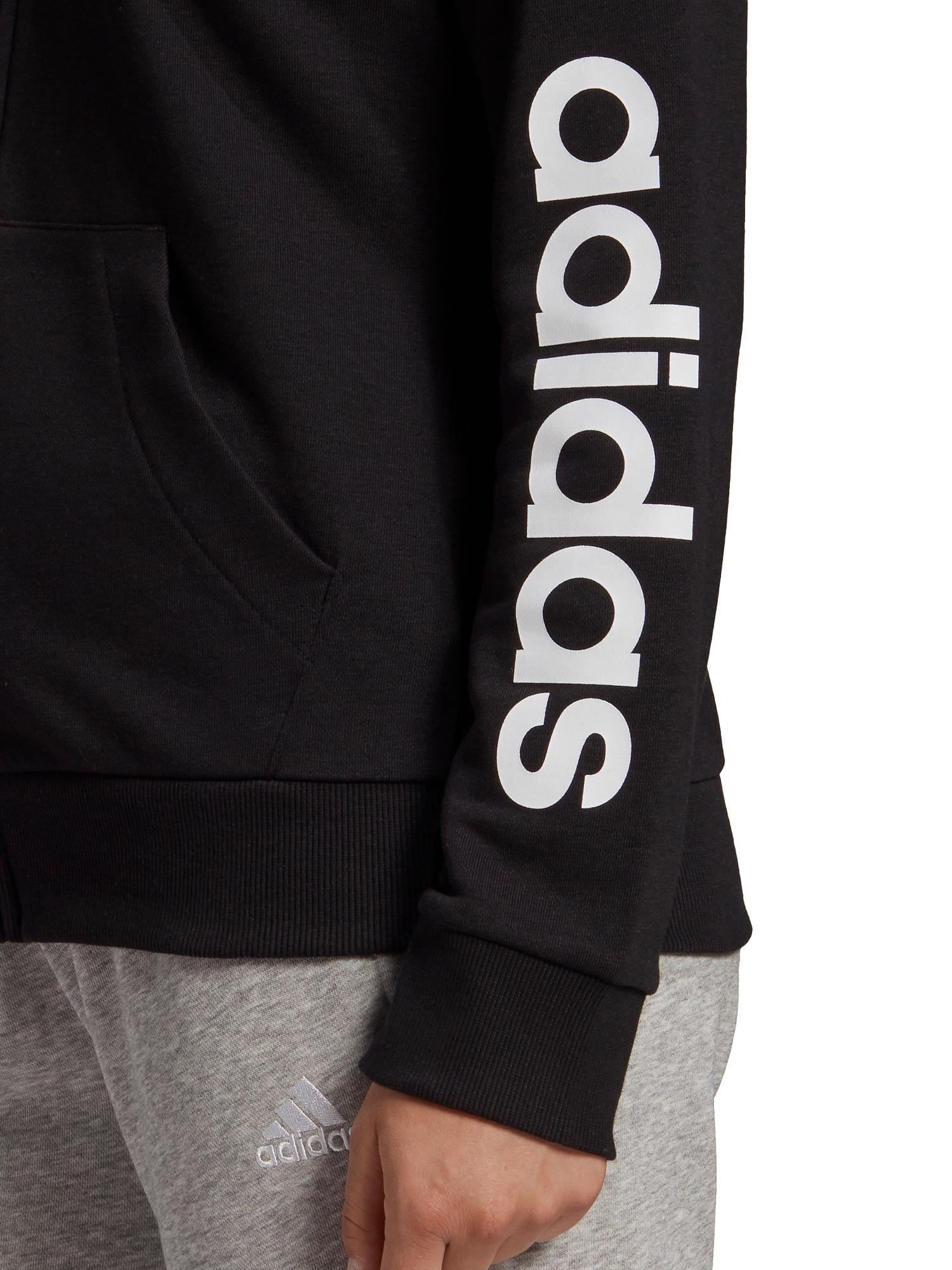 ADIDAS SPORTSWEAR Суитшърт Essentials Logo Full-Zip