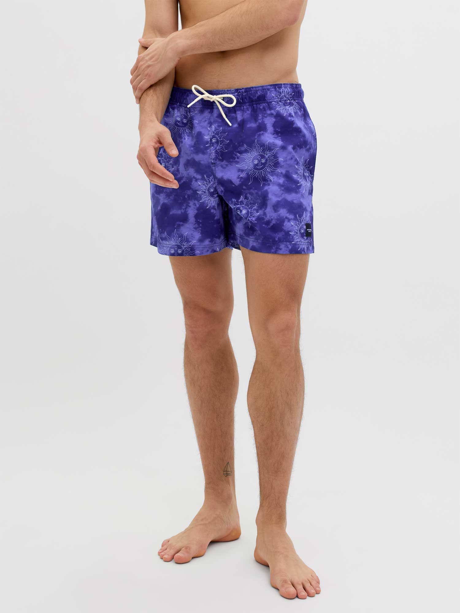 JACK & JONES Плувни шорти JPSTMAUI JJSWIM MATURE AOP AKM SN