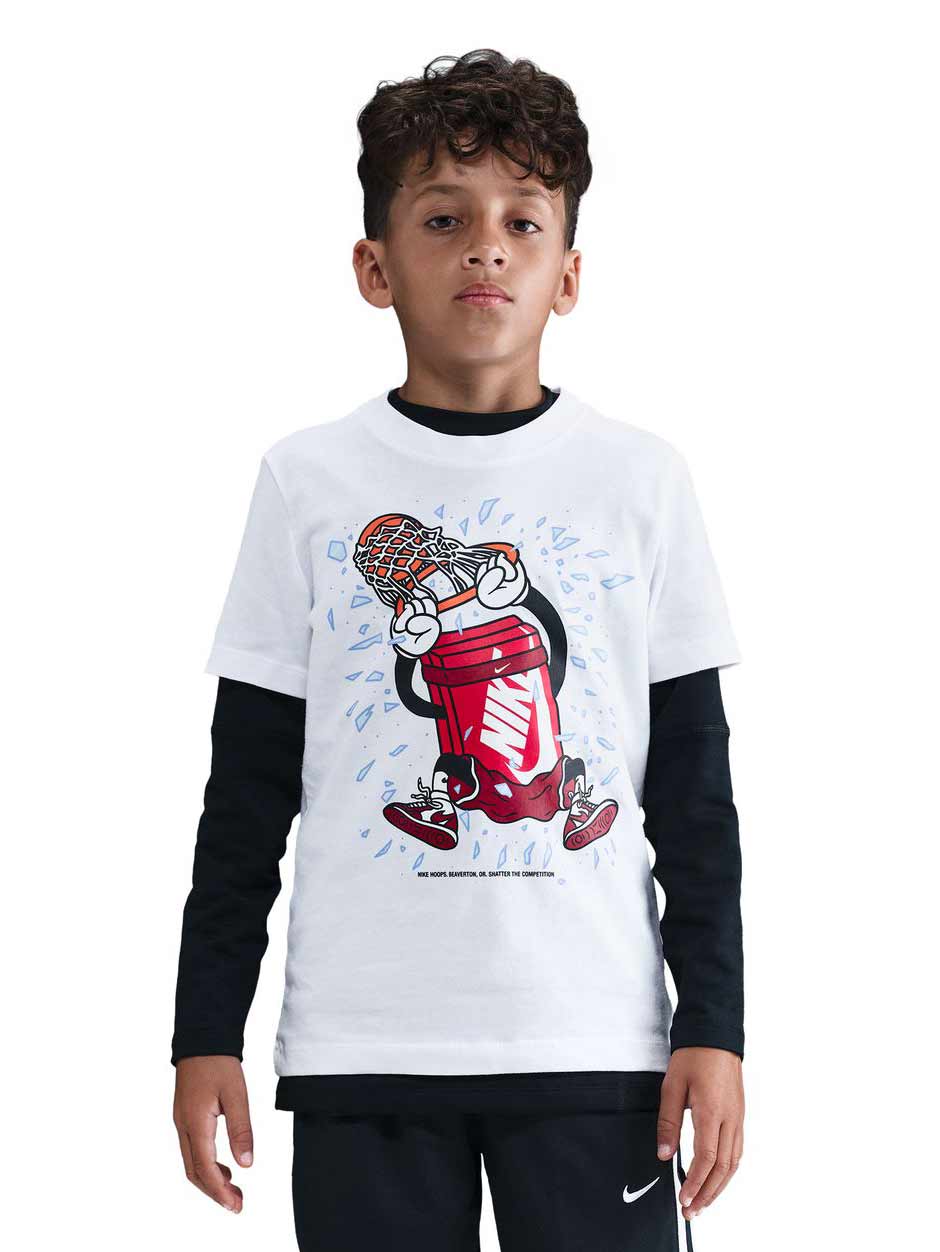 NIKE Тениска K NSW TEE BOXY DUNK