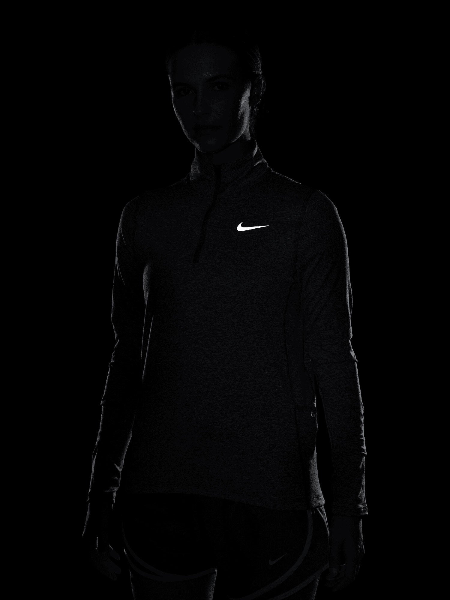 NIKE Блуза W DF ELEMENT TOP HZ