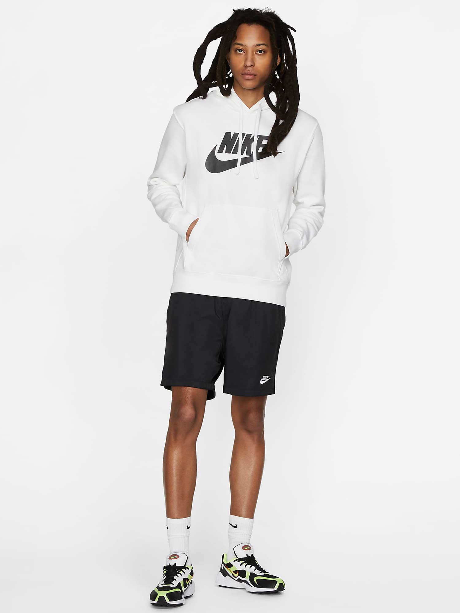 NIKE Суитшърт M CLUB HOODIE PO BB