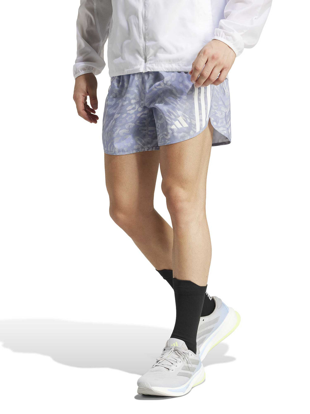 ADIDAS PERFORMANCE Къси панталони Own the Run 3-Stripes Shorts