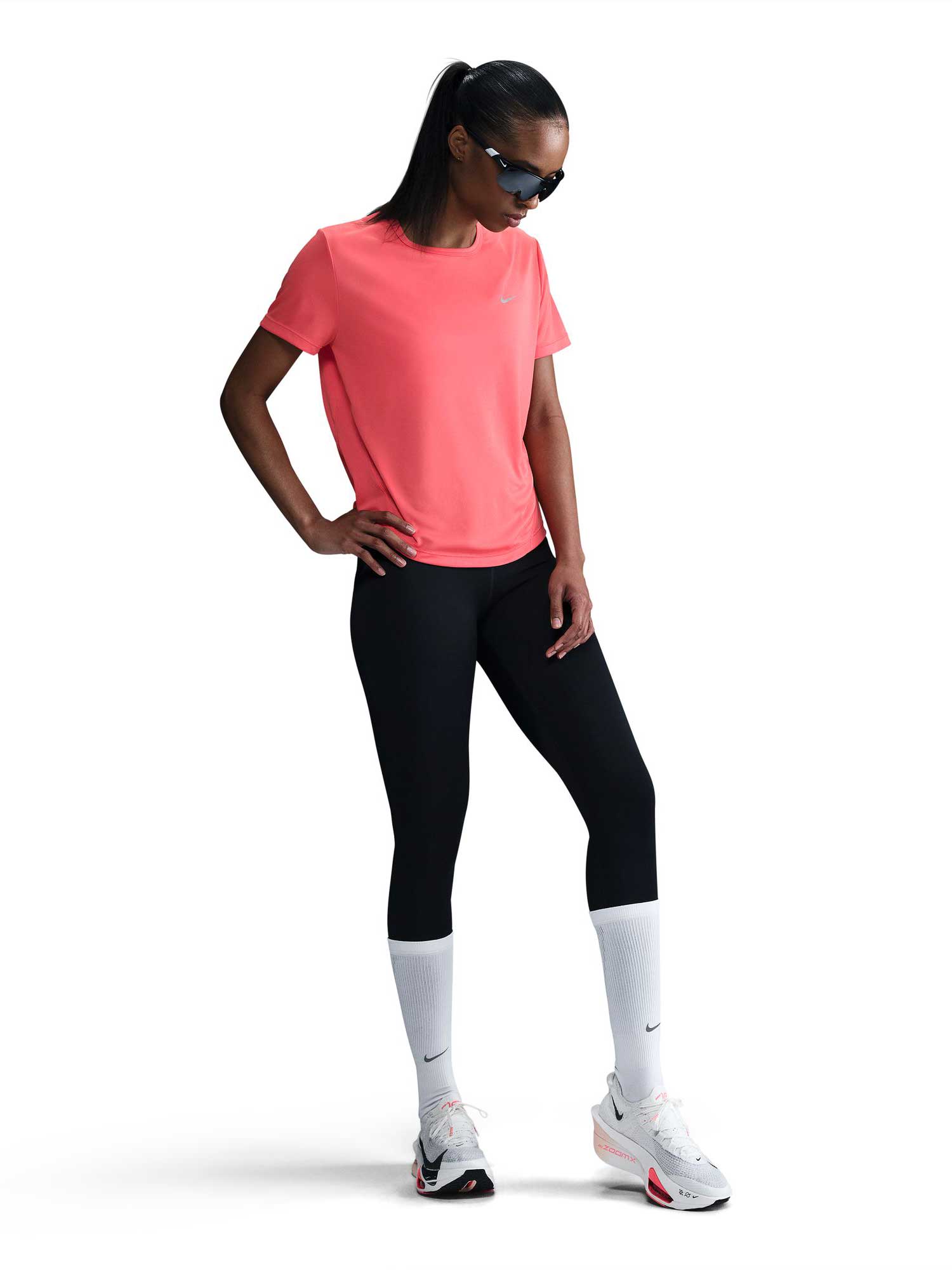 NIKE Тениска W NK TEMPO DF SS TOP