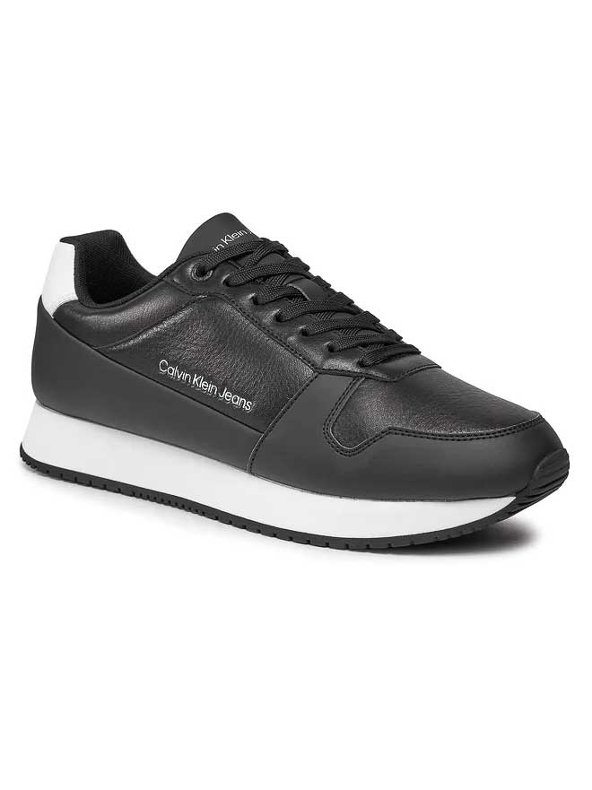 Calvin Klein Jeans Обувки RETRO RUNNER LOW LTH IN SAT
